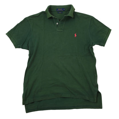 Polo Ralph Lauren 4x Polo Shirts Size M Custom Fit ca. 48-52cm - Striped/Green/Black/Purple