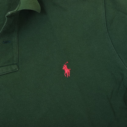 Polo Ralph Lauren 4x Polo Shirts Size M Custom Fit ca. 48-52cm - Striped/Green/Black/Purple