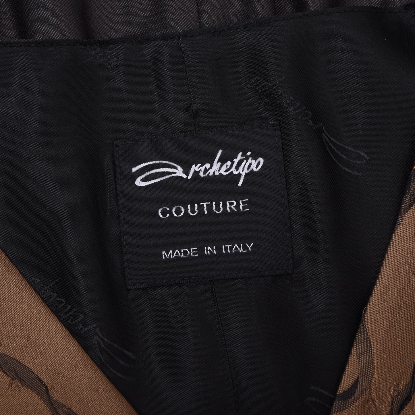 Archetipo Weste aus 100 % Seide, Größe 48 - Kupfer