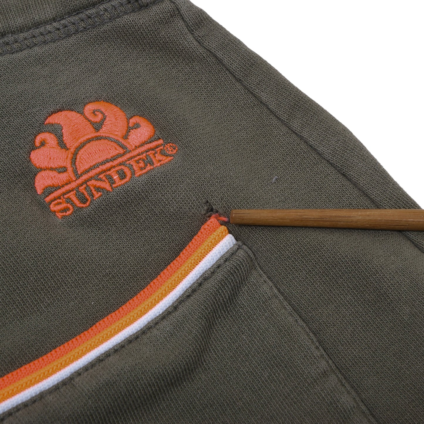 Sundek Jogginghose 2x Größe M - Heather Grey/Olivgrün