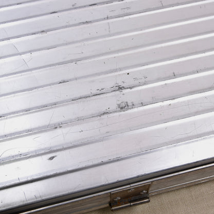 Vintage Rimowa Aluminum Attaché/Aktenkoffer ca. 46 cm Breit - Silber