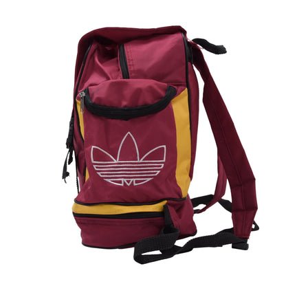 Vintage Adidas Equipment Rucksack/Backpack Bag - Red/Yellow