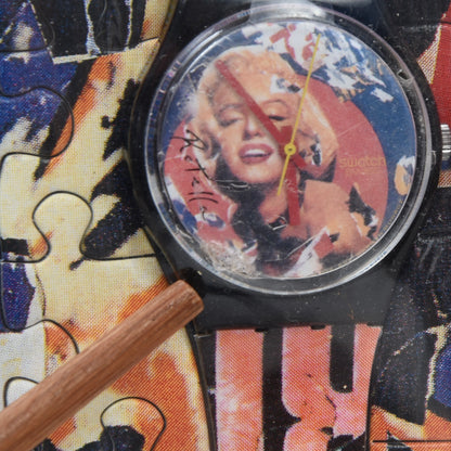 Rotella Artist Set Swatch Watches GZS 04 - Marilyn Monroe/Tiger