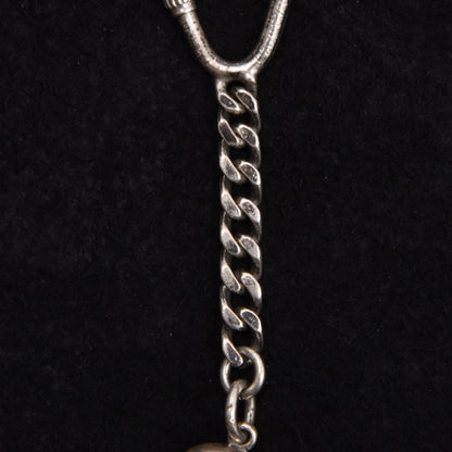 Vintage 925 Sterlingsilber Delfin Schlüsselanhänger ca. 20.88 g