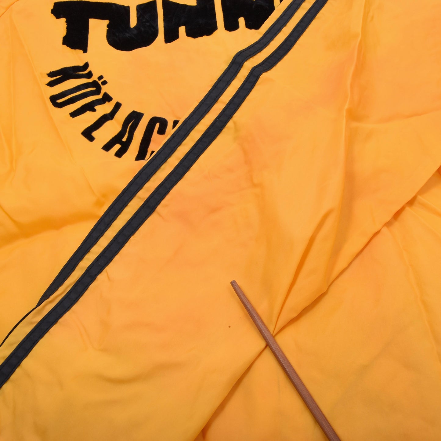 Vintage Adidas Nylon Regenjacke Größe D50 ca. 60cm - Gelb