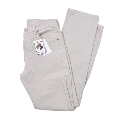 Vintage Levi's 501 Made in USA Größe W33 L34 ca. 40cm - Off-White