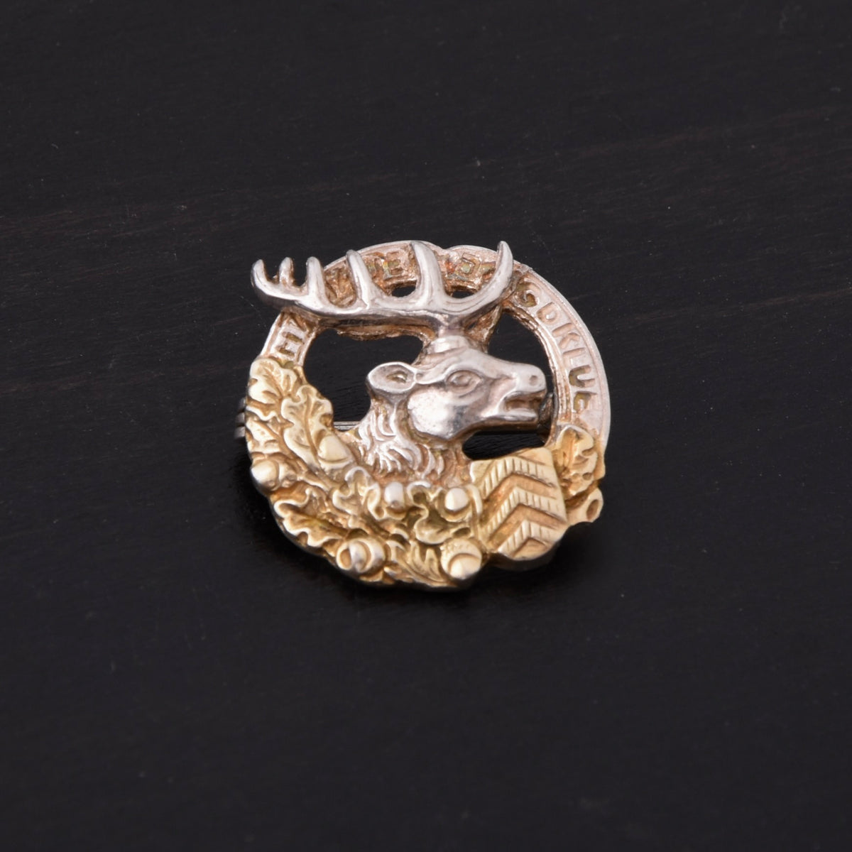 Vintage Hunting Club .925 Sterling Silver Pin ca. 2cm