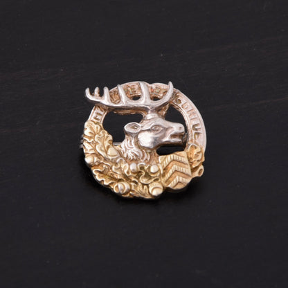 Vintage Hunting Club .925 Sterling Silver Pin ca. 2cm