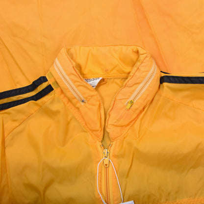 Vintage Adidas Nylon Regenjacke Größe D50 ca. 60cm - Gelb