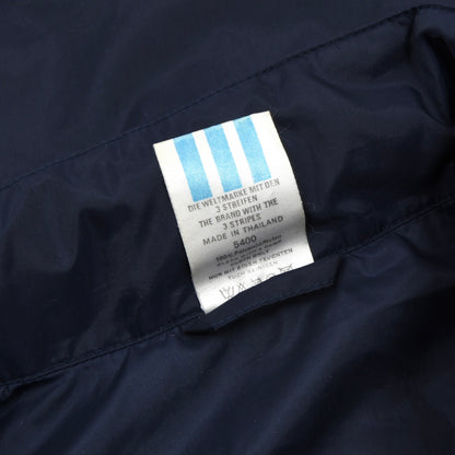 Vintage '80er Jahre Adidas Nylon Regenjacke Größe D54 - Marineblau