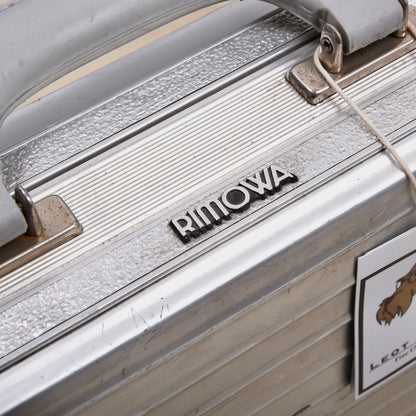 Vintage Rimowa Aluminum Attaché/Aktenkoffer ca. 46 cm Breit - Silber