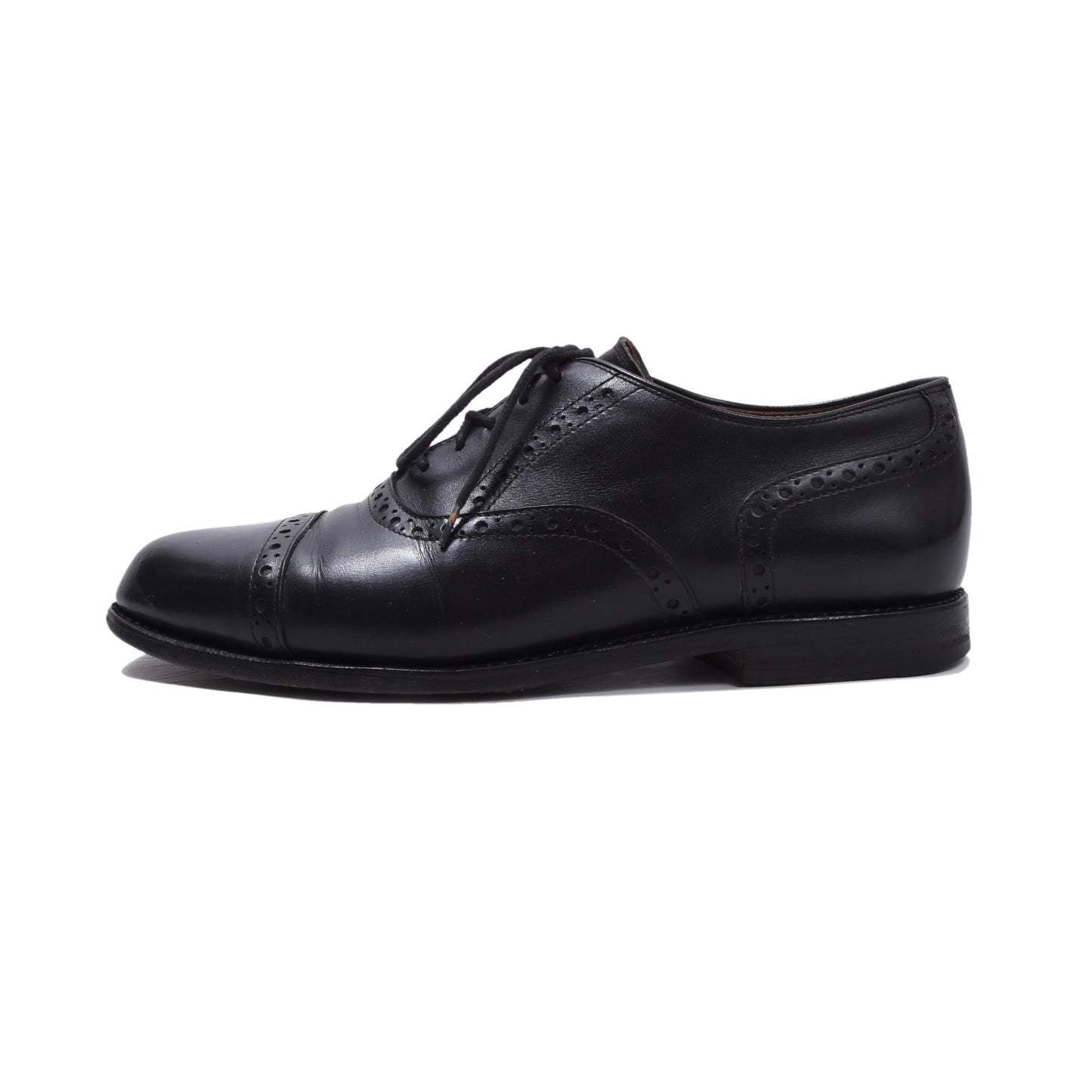 Ludwig Reiter Vintage Cap Toe Schuhe Größe 7 - Schwarz