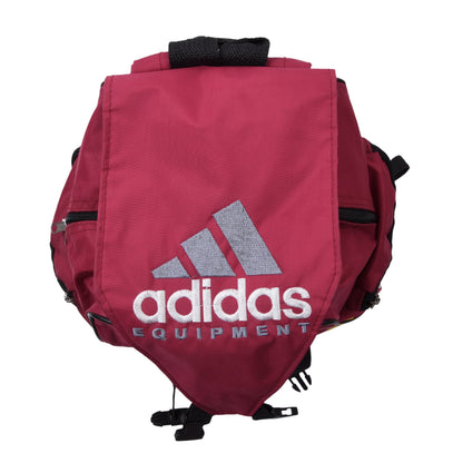 Vintage Adidas Equipment Rucksack/Backpack Bag - Red/Yellow