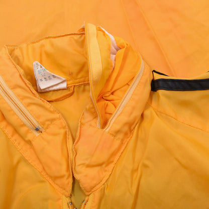 Vintage Adidas Nylon Regenjacke Größe D50 ca. 60cm - Gelb