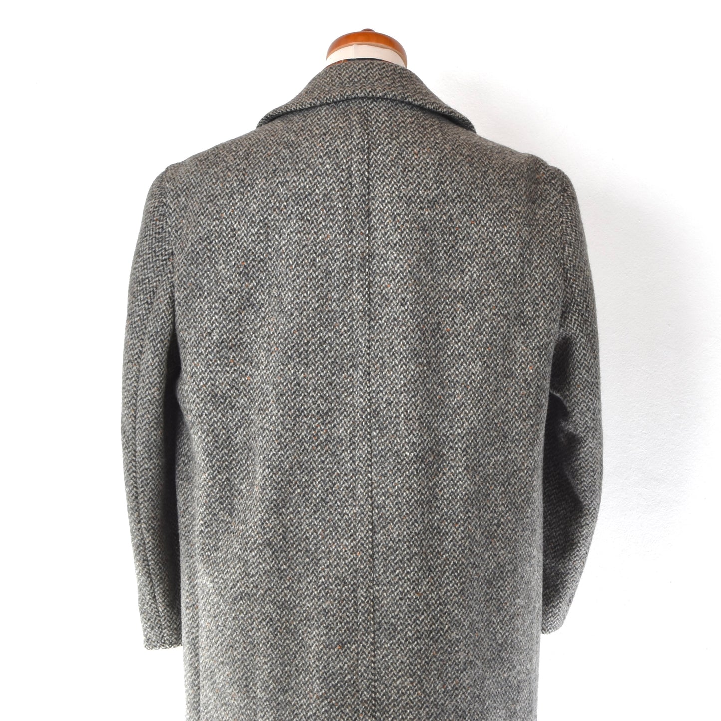 Lord Classic Kynoch Tweed Wool Overcoat Size 48