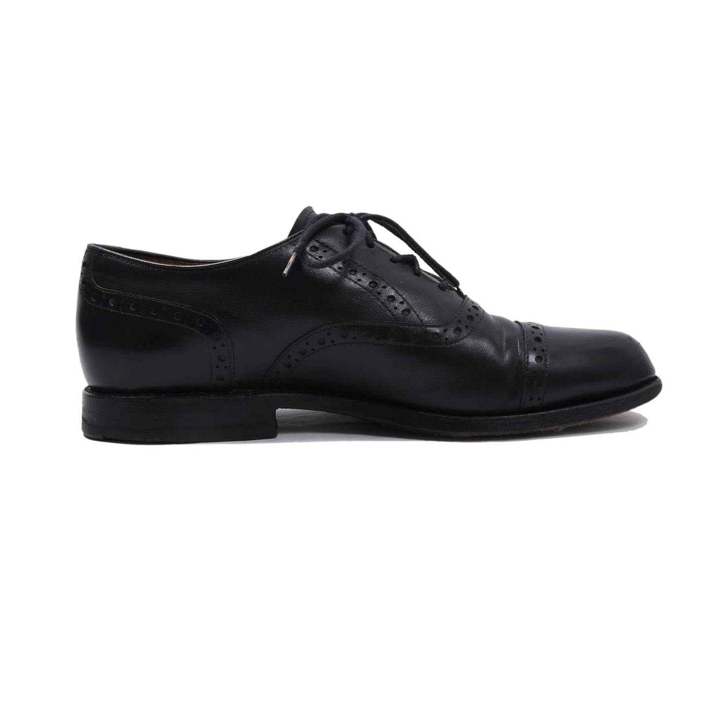 Ludwig Reiter Vintage Cap Toe Schuhe Größe 7 - Schwarz