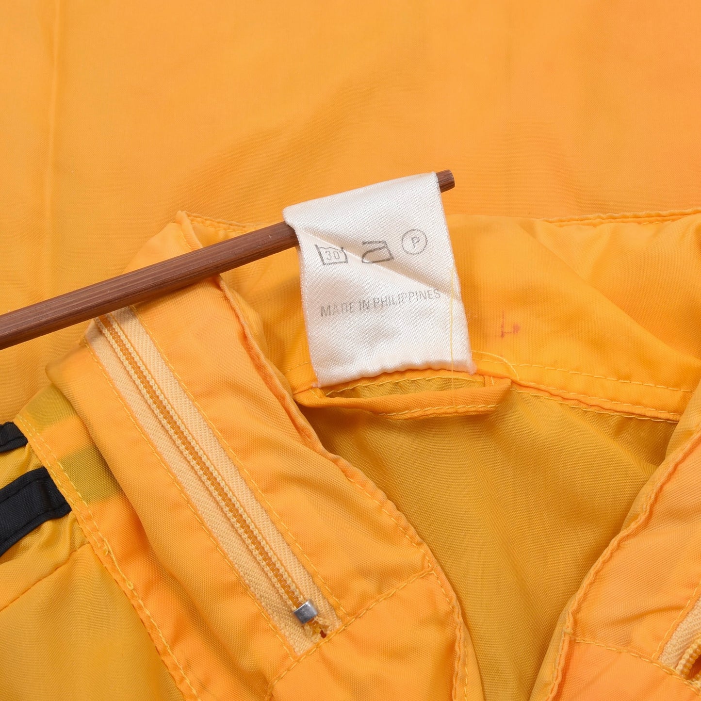 Vintage Adidas Nylon Regenjacke Größe D50 ca. 60cm - Gelb