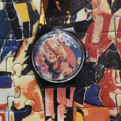 Rotella Artist Set Swatch Watches GZS 04 - Marilyn Monroe/Tiger