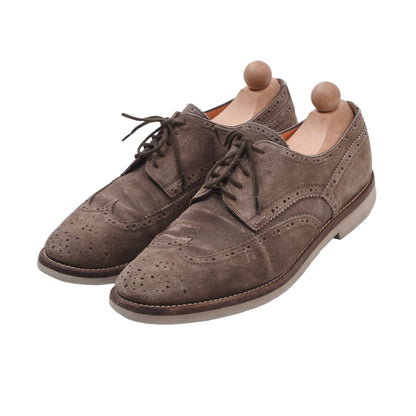 Santoni Wildlederschuhe Größe 8 - Beige/Hellbraun