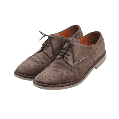 Santoni Wildlederschuhe Größe 8 - Beige/Hellbraun