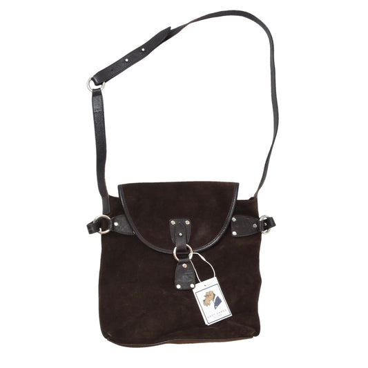 Max Mara Suede Cross Body Bag/Purse - Brown