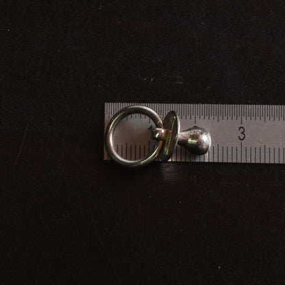 Vintage Uno A Erre .925 Sterling Silver Pacifier Charm/Pendant ca. 2.5cm