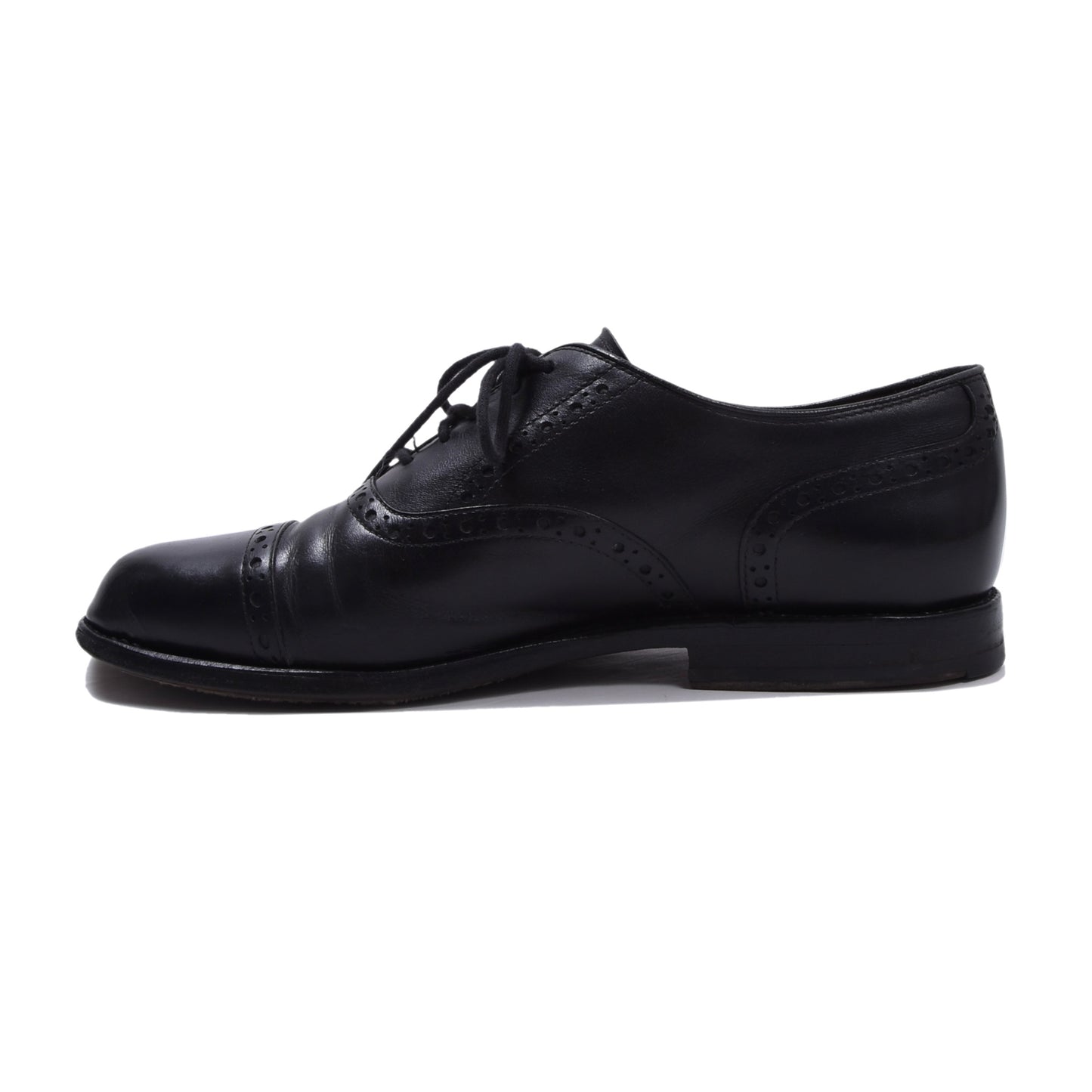 Ludwig Reiter Vintage Cap Toe Schuhe Größe 7 - Schwarz