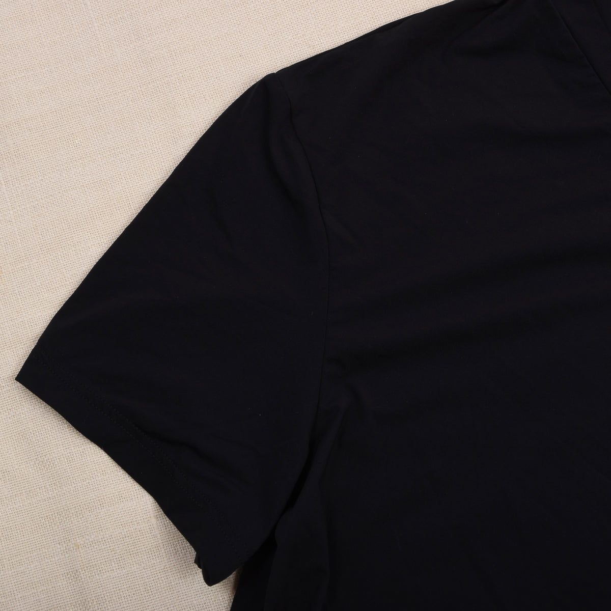HOM Stretch V-Neck T-Shirt Größe XL - Schwarz