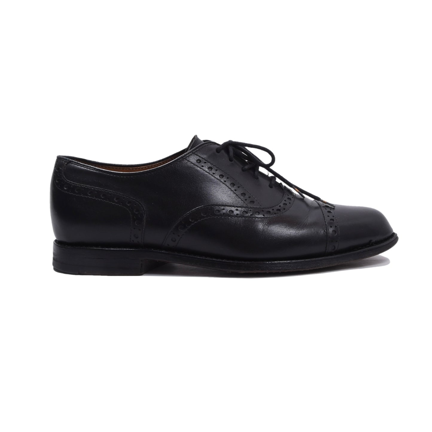 Ludwig Reiter Vintage Cap Toe Schuhe Größe 7 - Schwarz