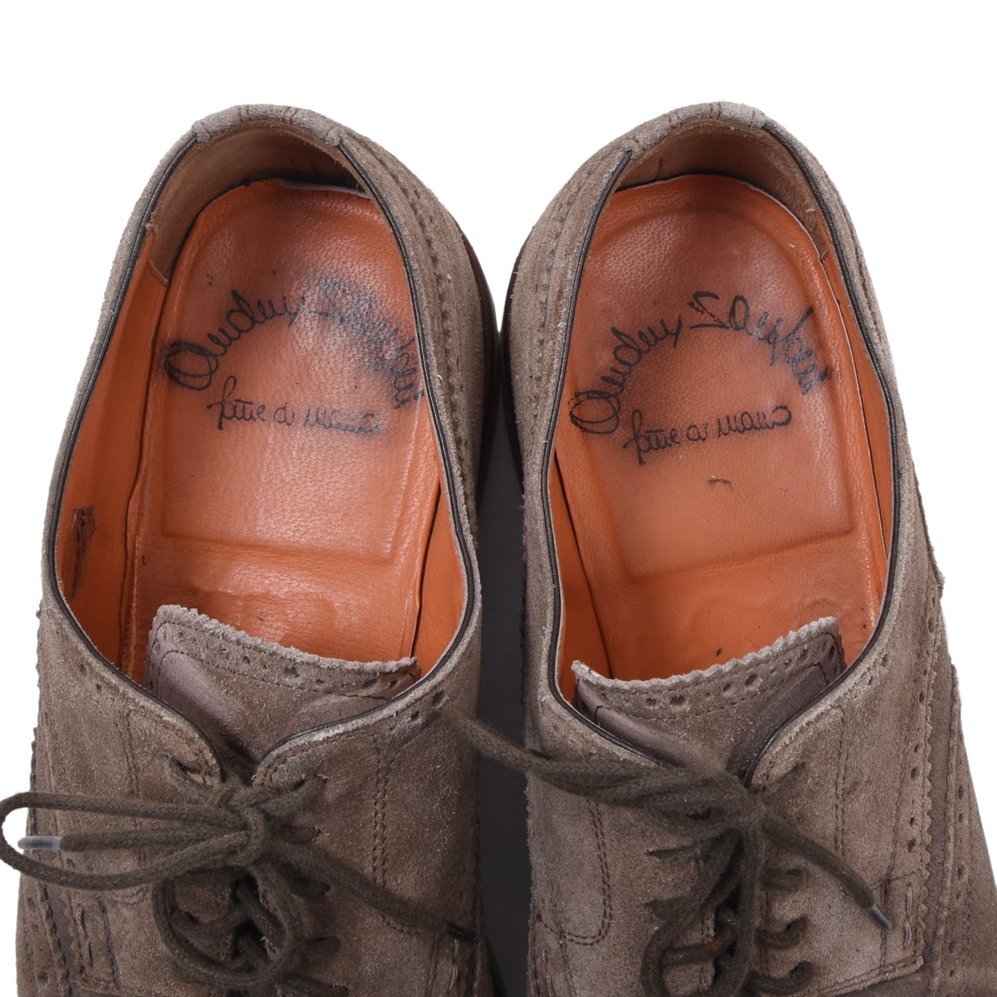 Santoni Wildlederschuhe Größe 8 - Beige/Hellbraun