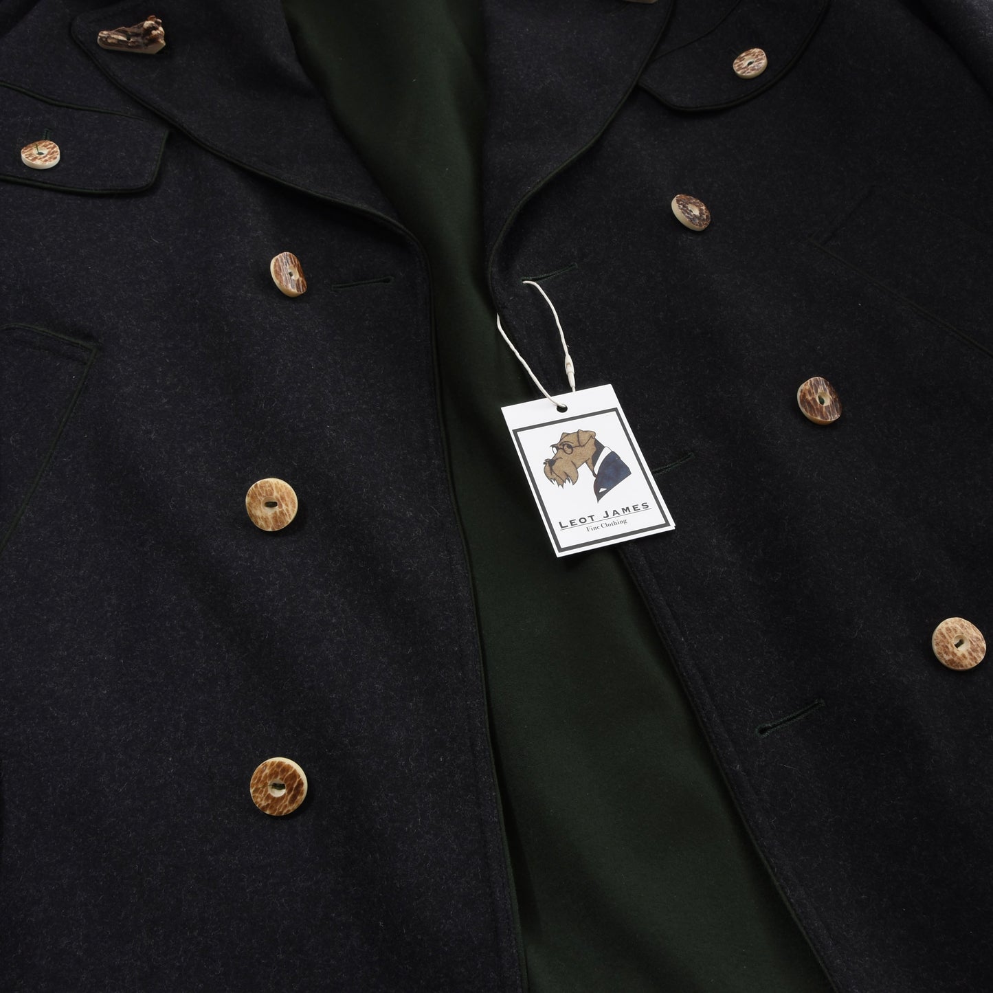 Lodenfrey Wool Blend Schladminger Style Coat Size 48 Chest ca. 60cm