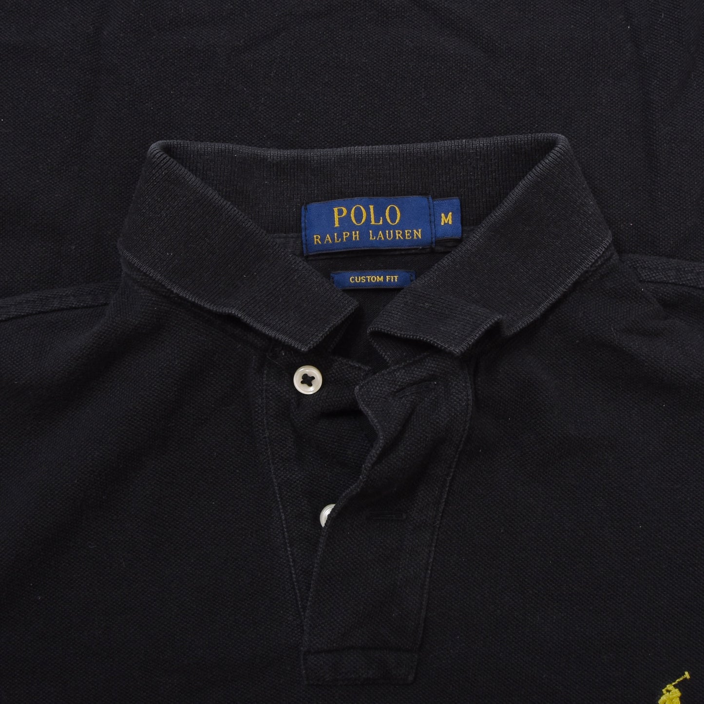 Polo Ralph Lauren 4x Polo Shirts Size M Custom Fit ca. 48-52cm - Striped/Green/Black/Purple