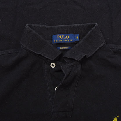 Polo Ralph Lauren 4x Polo Shirts Size M Custom Fit ca. 48-52cm - Striped/Green/Black/Purple