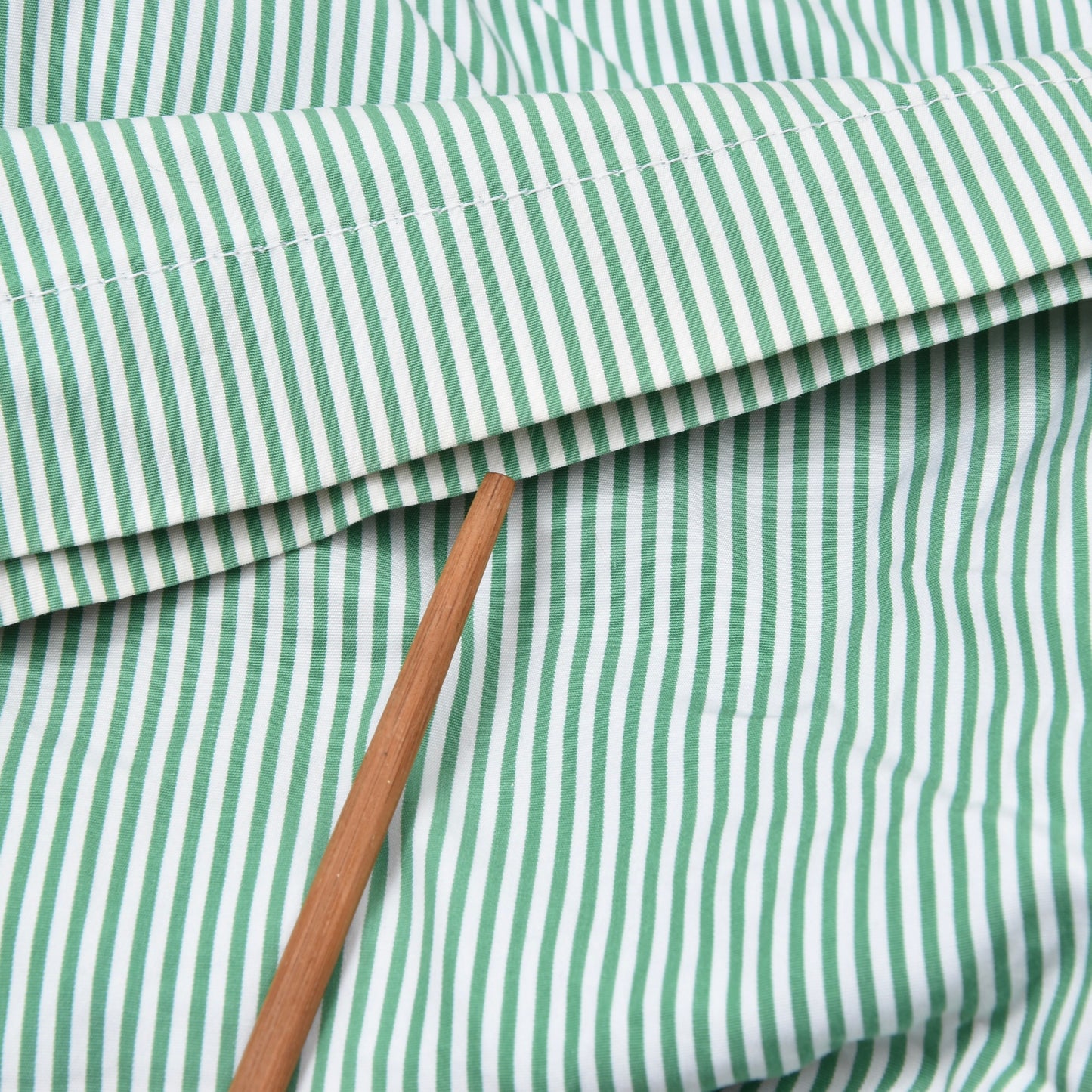 Polo Ralph Lauren Seersucker Shorts Size 32 - Green/White Stripes