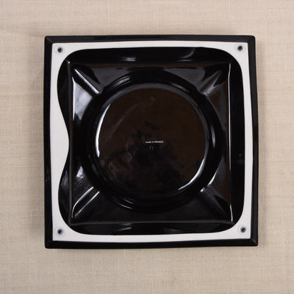 NIB Remy Martin Cigar Ashtray Made in France ca. 22cm - Black/Gold