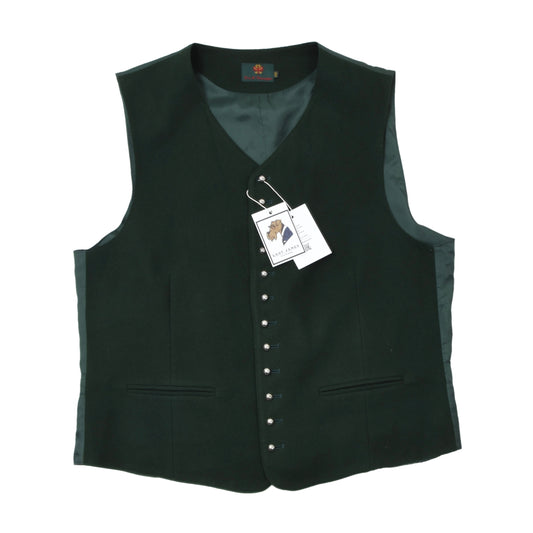 K&K Kaiserjäger Wollgilet Größe 110 ca. 58cm - Grün