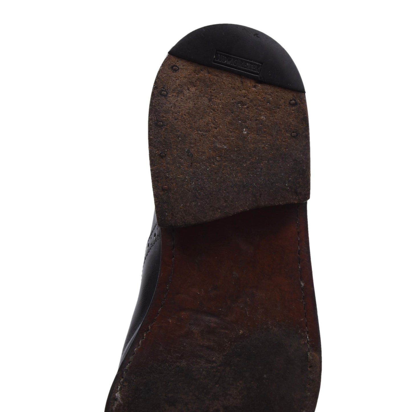 Ludwig Reiter Vintage Cap Toe Schuhe Größe 7 - Schwarz