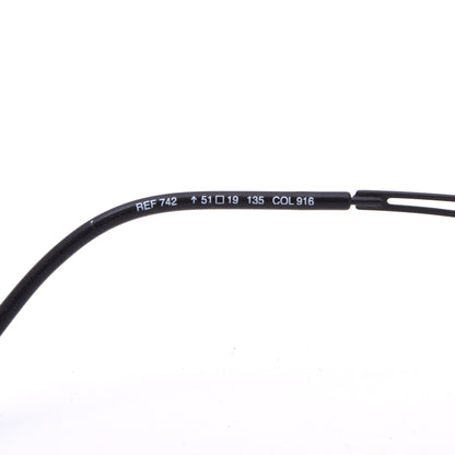 NWOT Airlight Fassungen Mod. Ref. 742 - Schwarz/Weiß