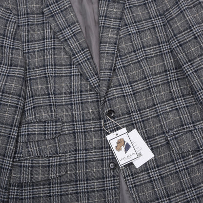 Dietmar Haas Moon Tweed-Jacke, Größe 54 (ca. 59,5 cm) – Kariert