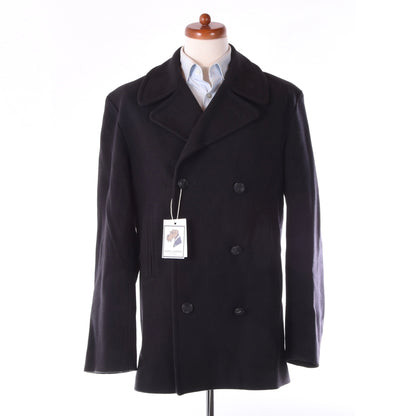 Gloverall Pea Coat Size M ca. 55cm - Navy