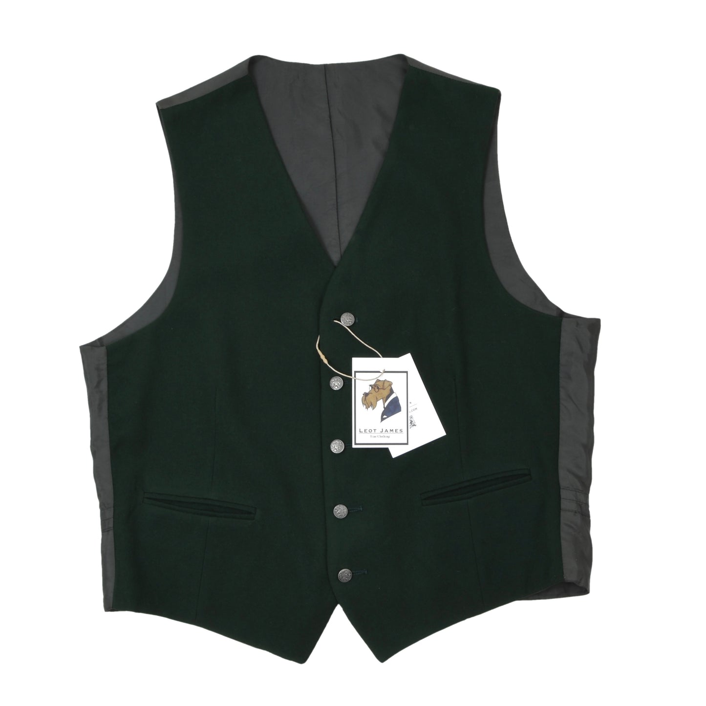 Classic Wool Vest/Trachtengilet Chest ca. 50cm - Green