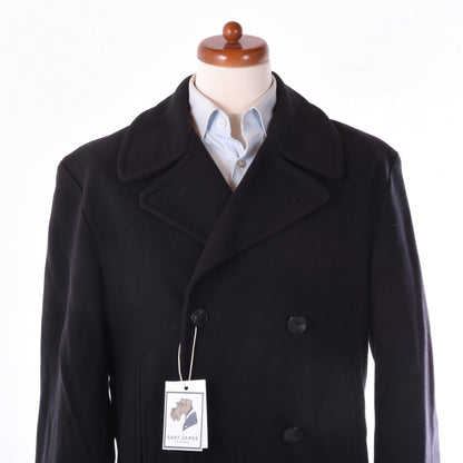 Gloverall Pea Coat Size M ca. 55cm - Navy