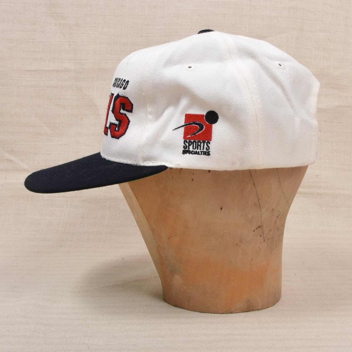 Vintae Sports Specialties 1990er Chicago Bulls Snapback - Weiß