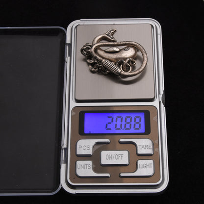 Vintage 925 Sterlingsilber Delfin Schlüsselanhänger ca. 20.88 g