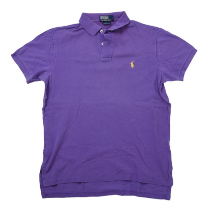 Polo Ralph Lauren 4x Polo Shirts Size M Custom Fit ca. 48-52cm - Striped/Green/Black/Purple