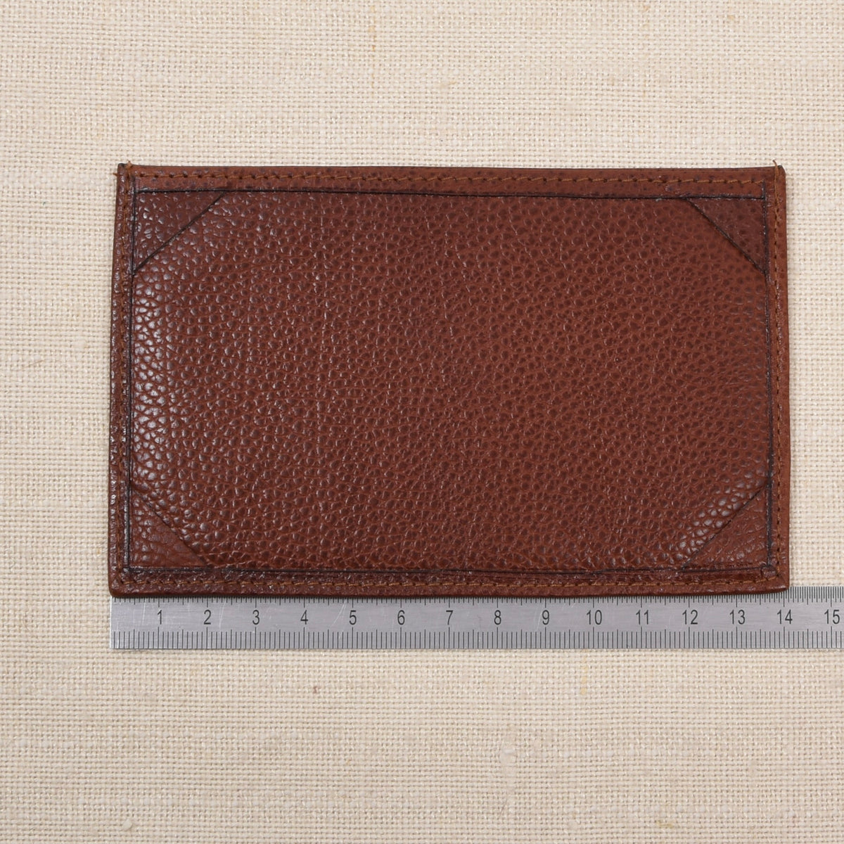 NOS R. Horn's Wien Leder-Notizbuchmappe Made in Austria - Braun