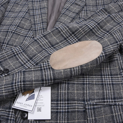 Dietmar Haas Moon Tweed-Jacke, Größe 54 (ca. 59,5 cm) – Kariert