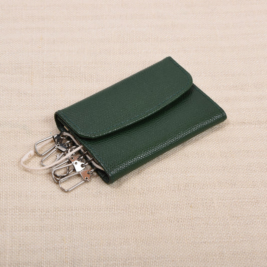 NOS Scotch Gain Leder Schlüsselanhänger - Grün