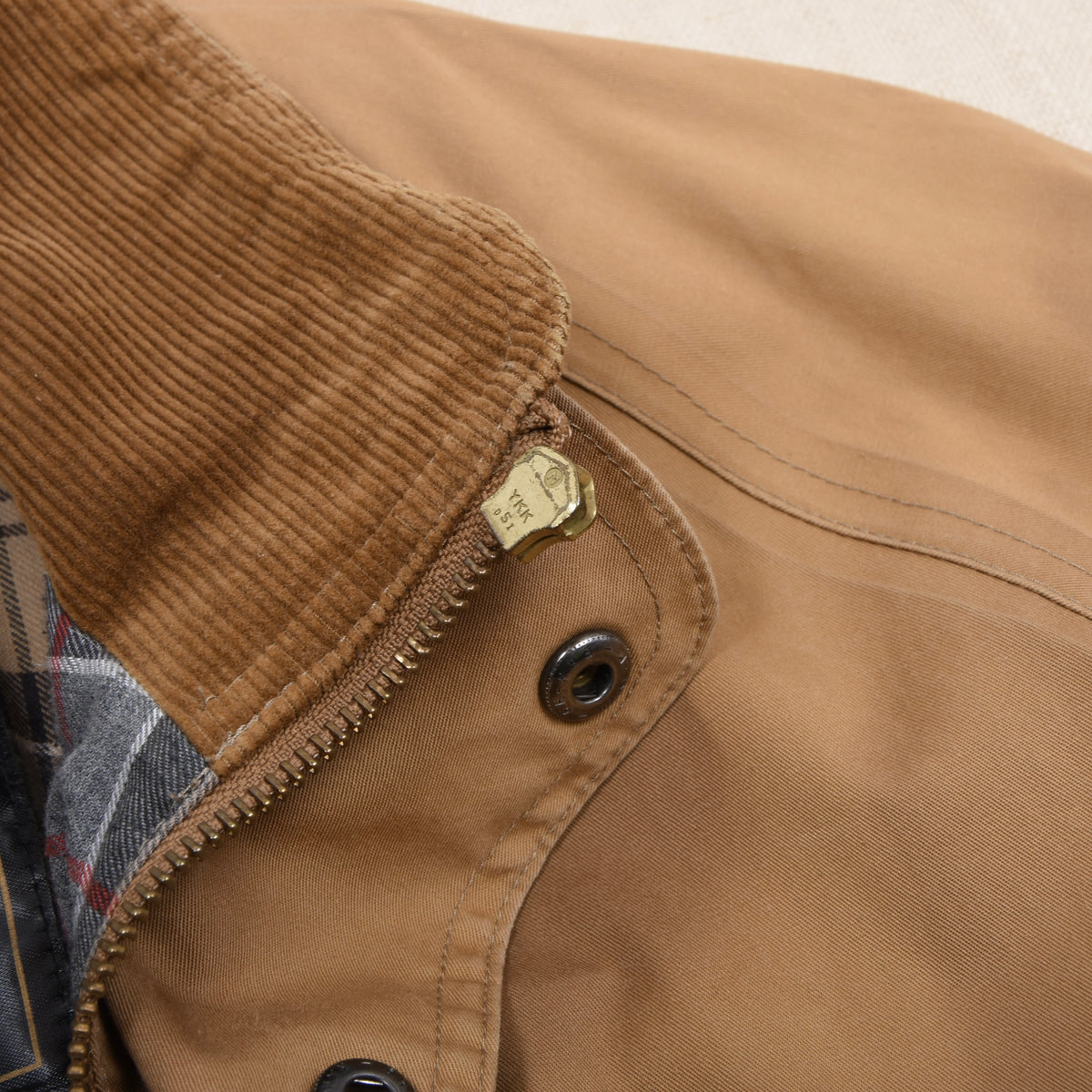 Vintage Barbour A892 Beaulieu Jacke Gr. M - Tan