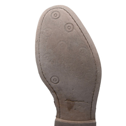 Santoni Wildlederschuhe Größe 8 - Beige/Hellbraun